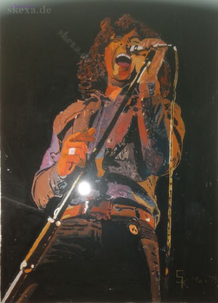 Ian Gillan - selbst gemalt 1979 von Siggi K.
