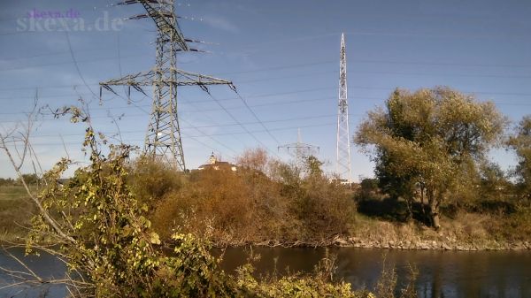 Siegburg - Die Abtei Michaelsberg steht unter Strom
2018 Sieg Radweg 
